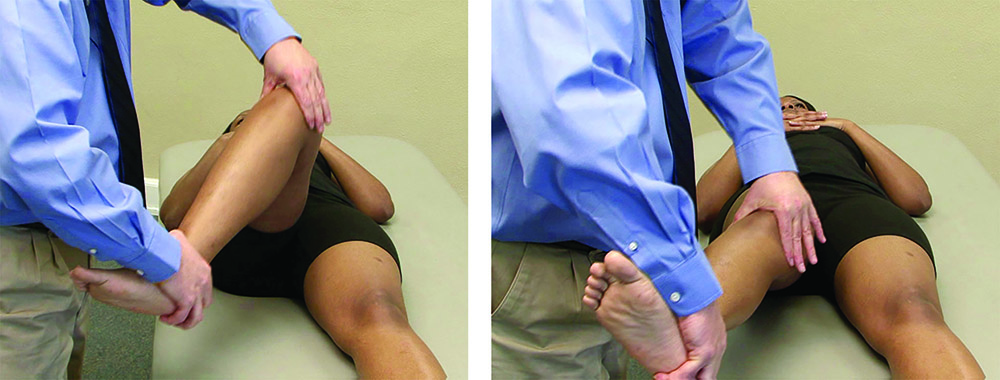 McMurray 測試（此處顯示）將幫助您的醫生確定您是否患有半月板撕裂