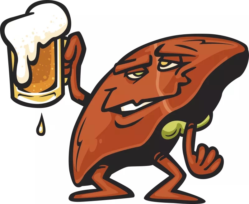 酒精相關(guān)的肝?。侯?lèi)型、癥狀、風(fēng)險因素