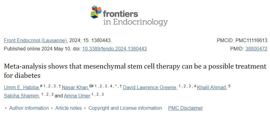 薈萃分析顯示間充質(zhì)干細胞療法可成為治療糖尿病的一種可能方法