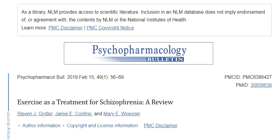 運動(dòng)治療精神分裂癥：綜述