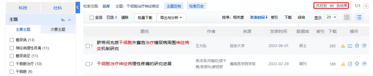 干細胞治療神經(jīng)病變的臨床研究進(jìn)展