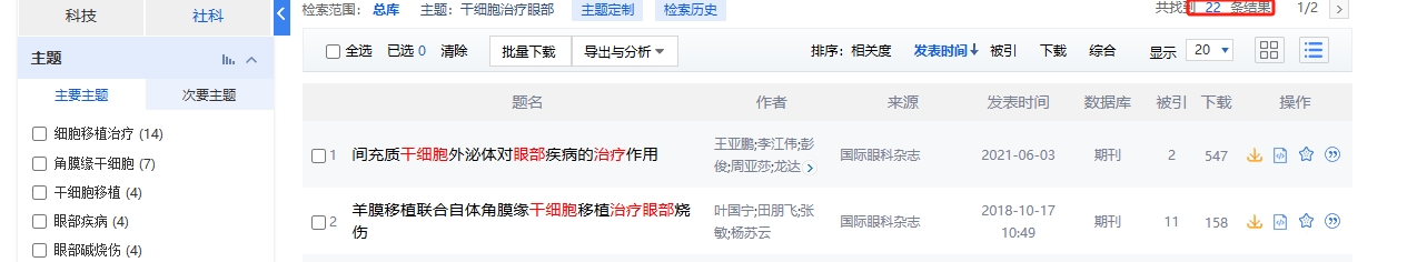 干細胞治療眼部疾病的臨床研究進(jìn)展 干細胞治療眼部疾病的臨床研究進(jìn)展