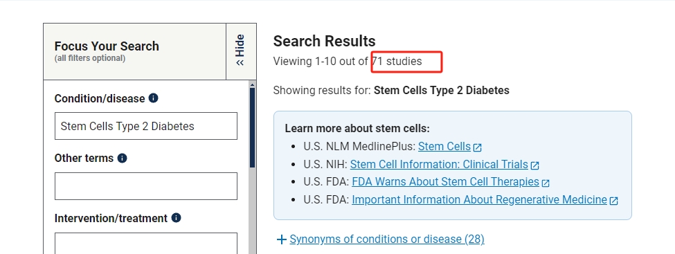 干細胞治療2型糖尿病的臨床研究進(jìn)展