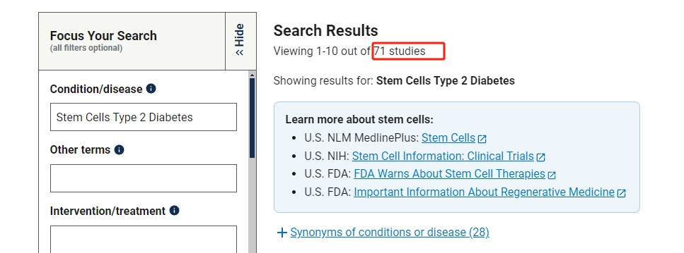 干細胞治療2型糖尿病的臨床研究進(jìn)展