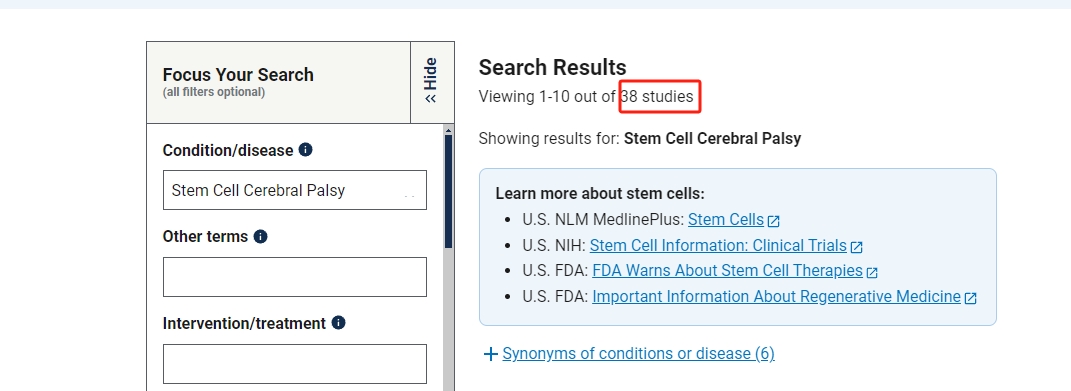 干細胞治療腦癱的臨床研究進(jìn)展