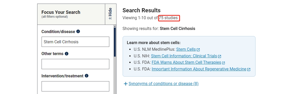 干細胞治療肝硬化的臨床研究進(jìn)展