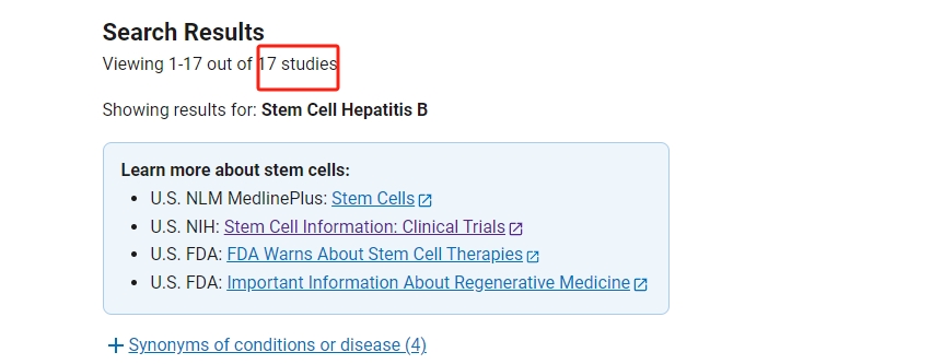 干細胞治療乙肝的臨床研究進(jìn)展