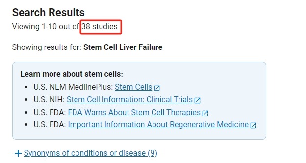 干細胞治療肝衰竭的臨床研究進(jìn)展