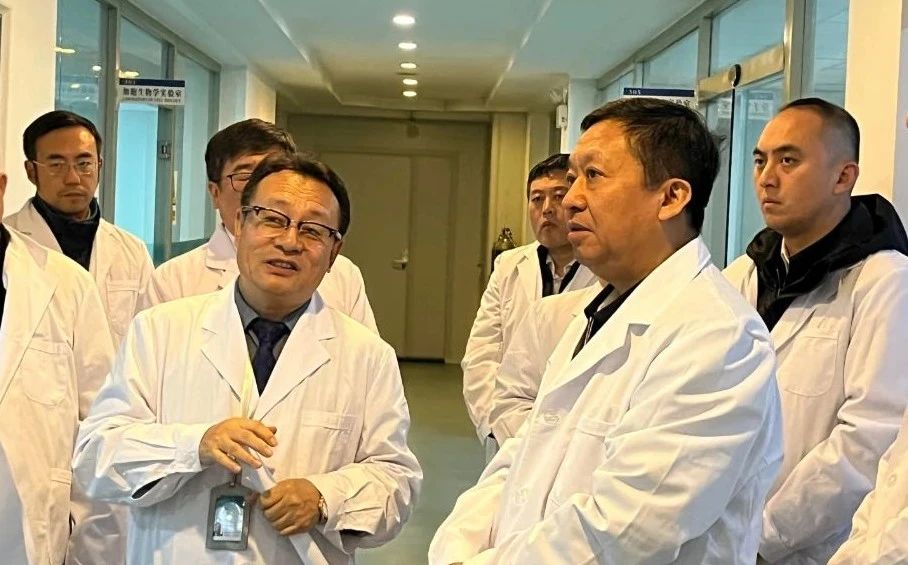 副省長(cháng)李國強一行參觀(guān)中科實(shí)驗室