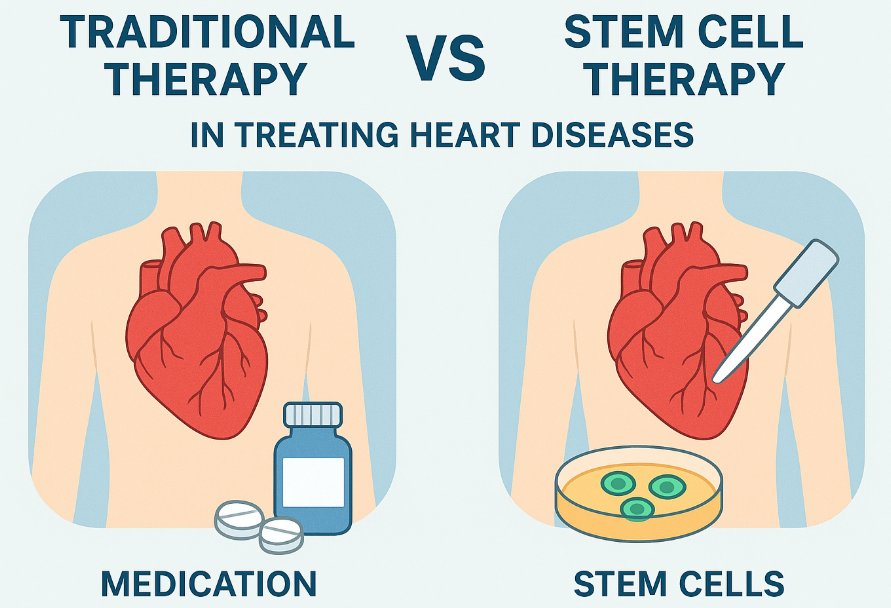 干細胞療法在改善心臟功能、運動(dòng)耐力及生活質(zhì)量方面，相較傳統療法具有顯著(zhù)優(yōu)勢