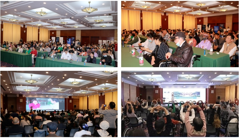 中國首例帕金森病患者接受GCP級自體干細胞移植治療的帕金森病患者現身上海瑞金醫院科普活動(dòng)現場(chǎng)