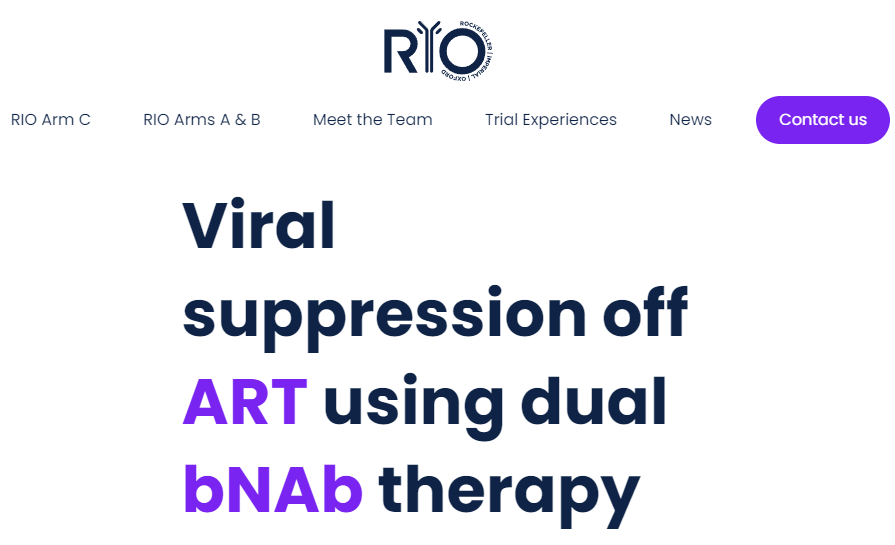 使用雙重廣譜中和抗體療法在停止抗逆轉錄病毒治療后實(shí)現病毒抑制