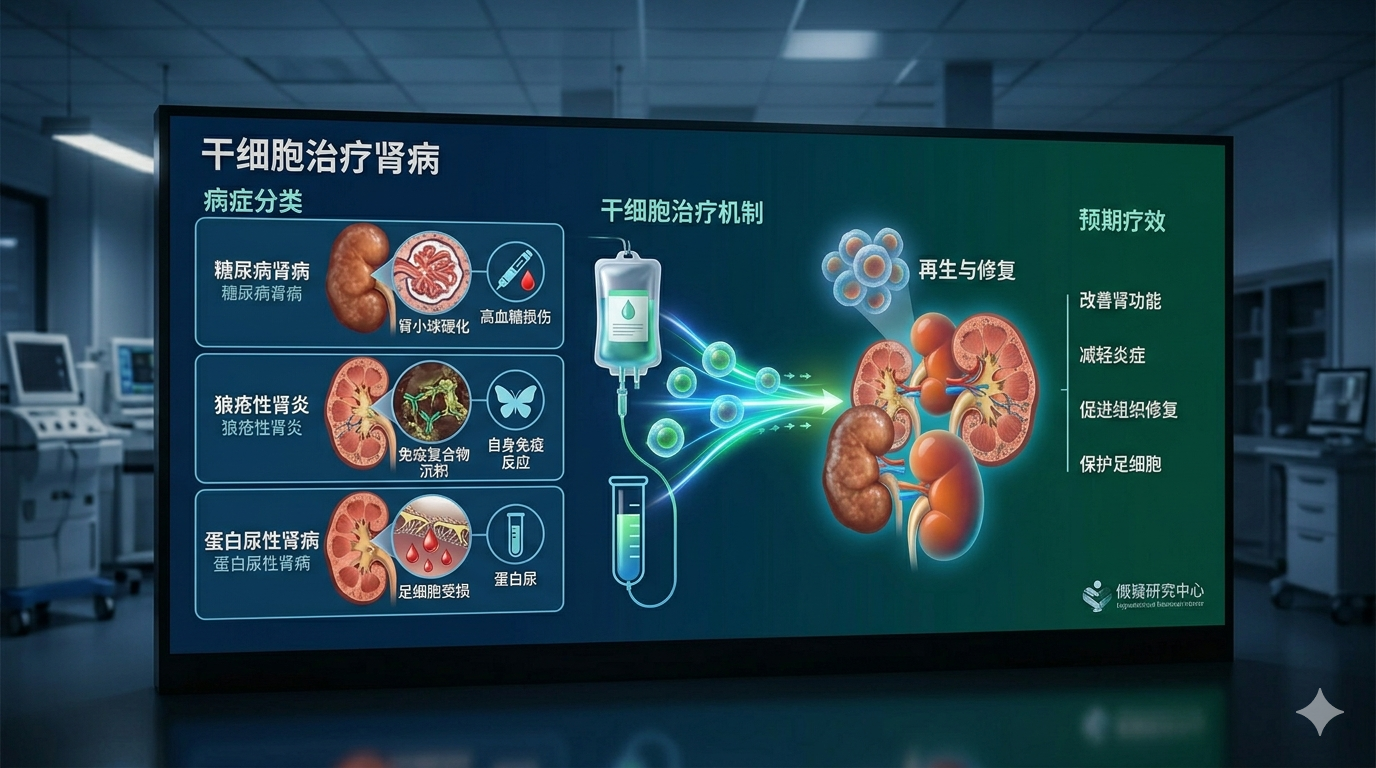 間充質(zhì)干細胞治療糖尿病腎病與狼瘡性腎炎：系統評價(jià)與薈萃分析（2026）