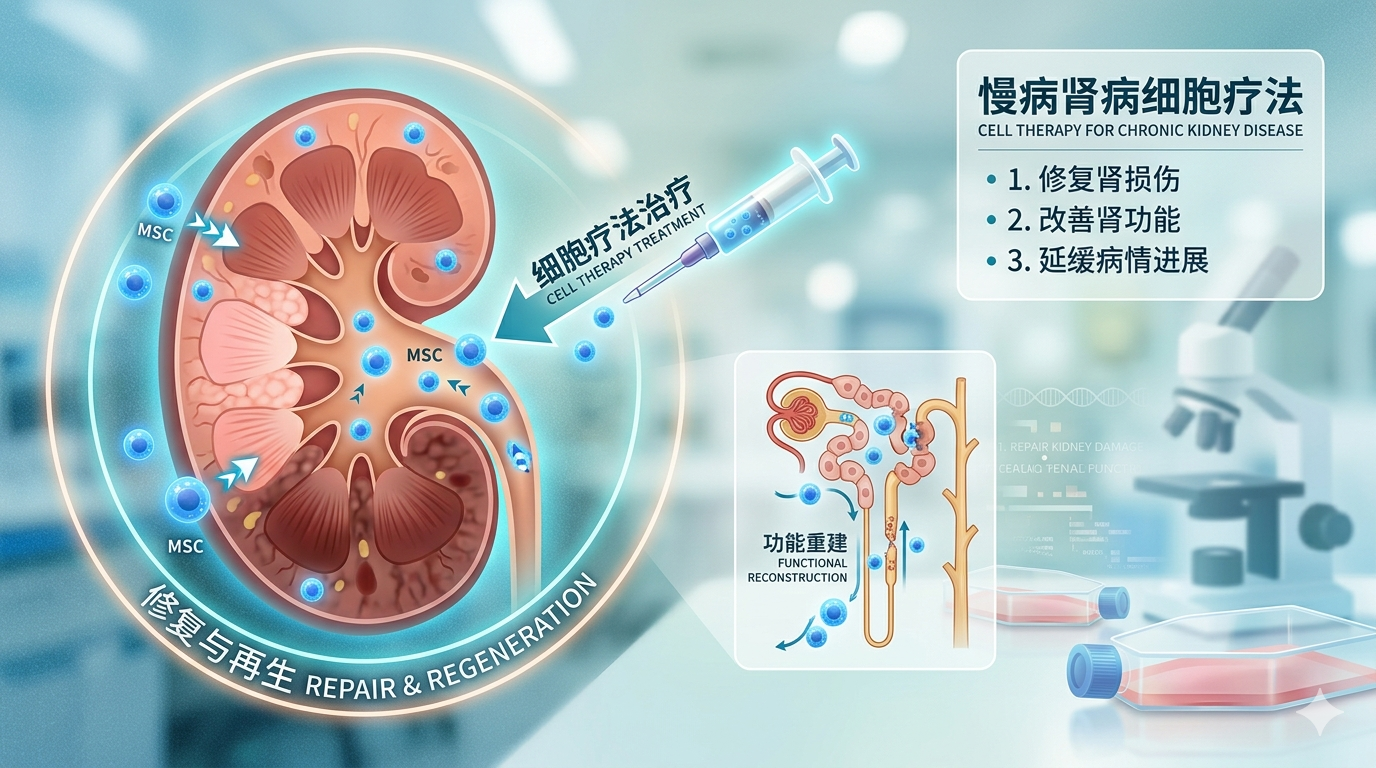 自體細胞療法如何成為慢性腎病的再生醫學(xué)第五大支柱——2026年綜述
