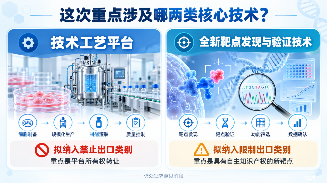 這次重點(diǎn)涉及哪兩類(lèi)核心技術(shù)?
